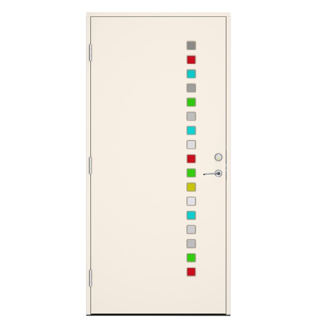 YTTERDÖRRSSET FRAME VIT NCS S 0502-Y 105MM KARM 10X21V | Beijerbygg Byggmaterial